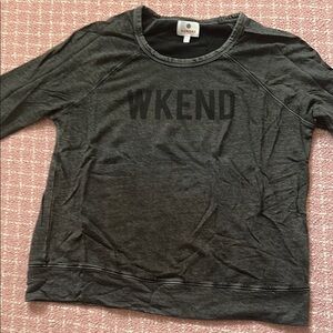 Sundry Charcoal WKEND Sweatshirt